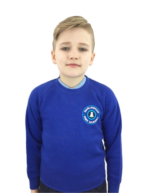 Warlingham Park Sweatshirt Royal (Nursery Uniform)